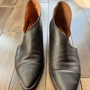 Free people leather shoes